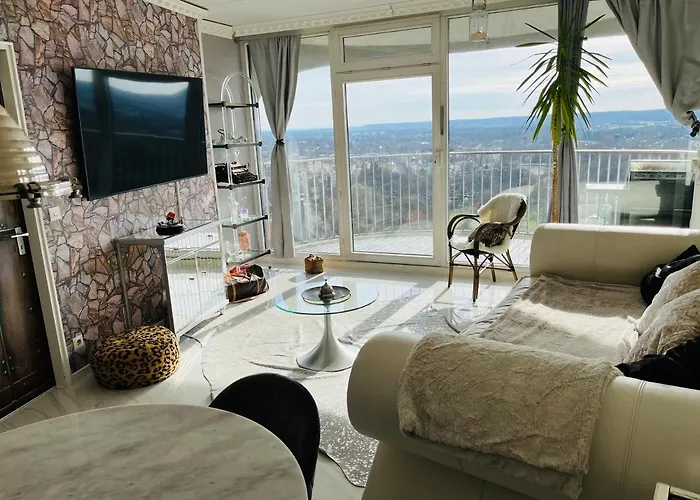 Suite-xxi View Hotelturm 公寓 奥格斯堡